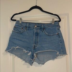 Classic Blue Denim Women's Shorts